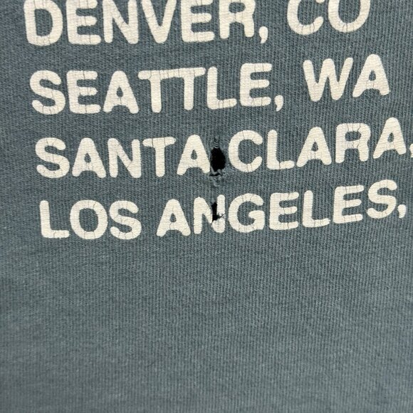 Taylor Swift The Eras Tour T Shirt Small 17x25 Gray Short Sleeve Tour - Picture 9 of 12